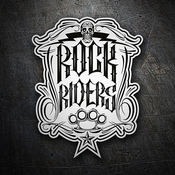 Aufkleber: Rock Riders