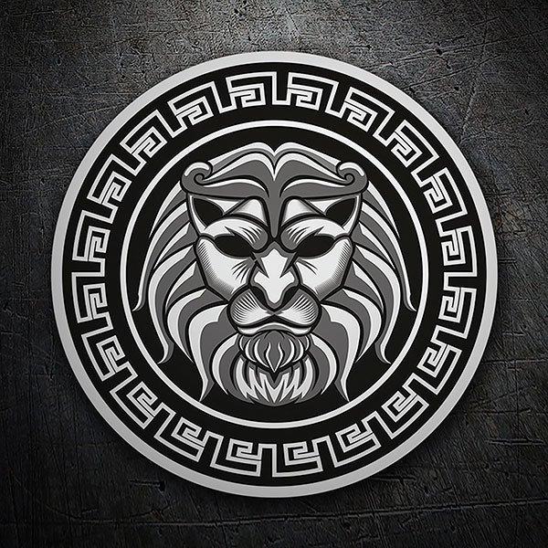 Aufkleber: Emblem des Löwen von Nemea 1