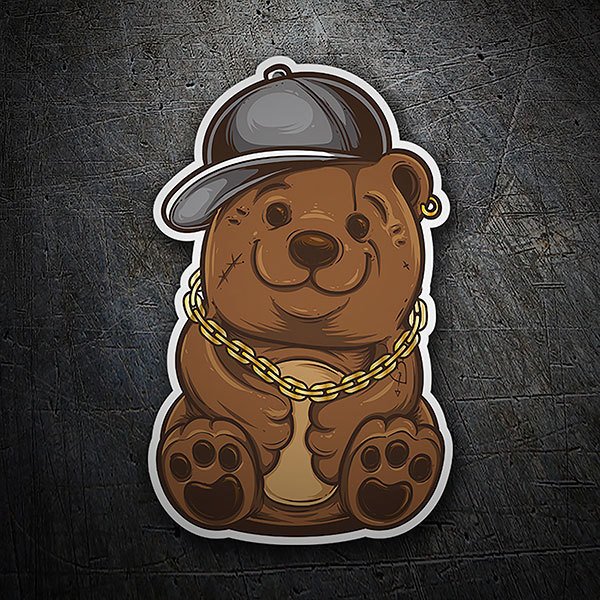 Aufkleber: Rapper Bär