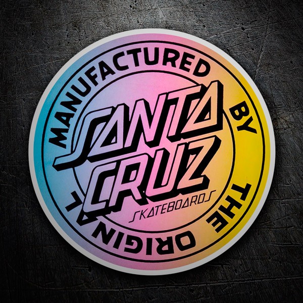 Aufkleber: Santa Cruz Skateboards