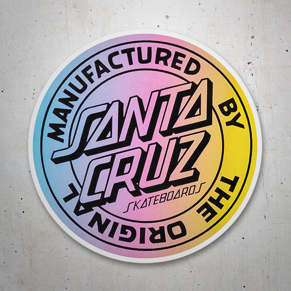 Aufkleber: Santa Cruz Skateboards