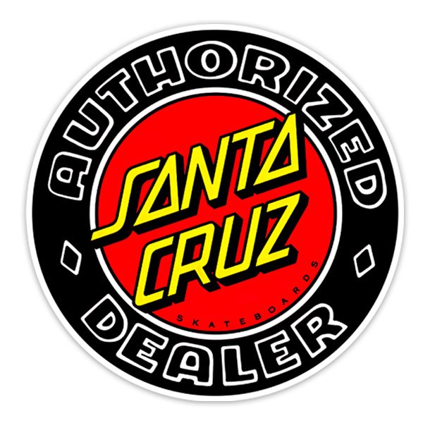 Aufkleber: Santa Cruz Authorized Dealer