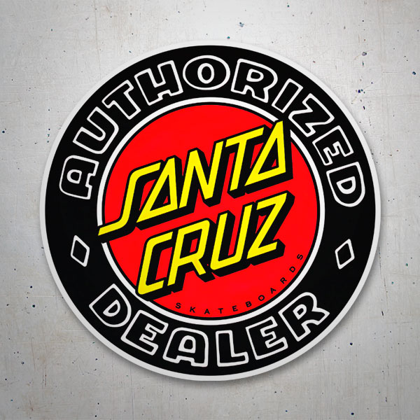Aufkleber: Santa Cruz Authorized Dealer