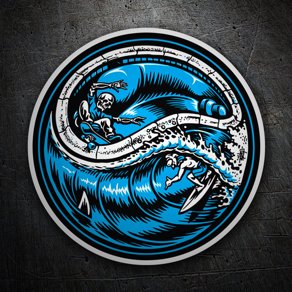 Aufkleber: Santa Cruz Surf