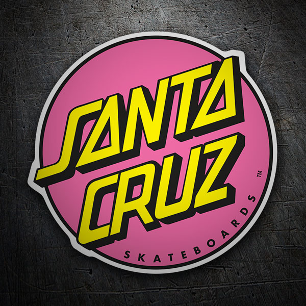 Aufkleber: Santa Cruz Rosa