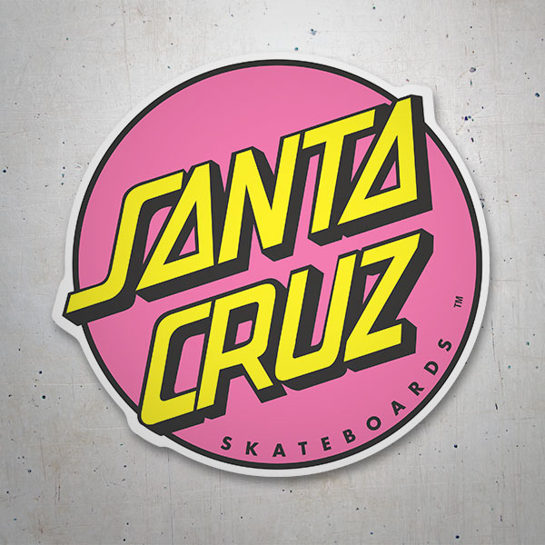 Aufkleber: Santa Cruz Rosa
