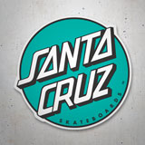 Aufkleber: Santa Cruz Mintgrüner 3