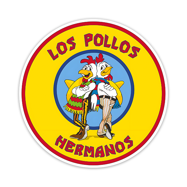 Aufkleber: Breaking Bad Los Pollos Hermanos 0