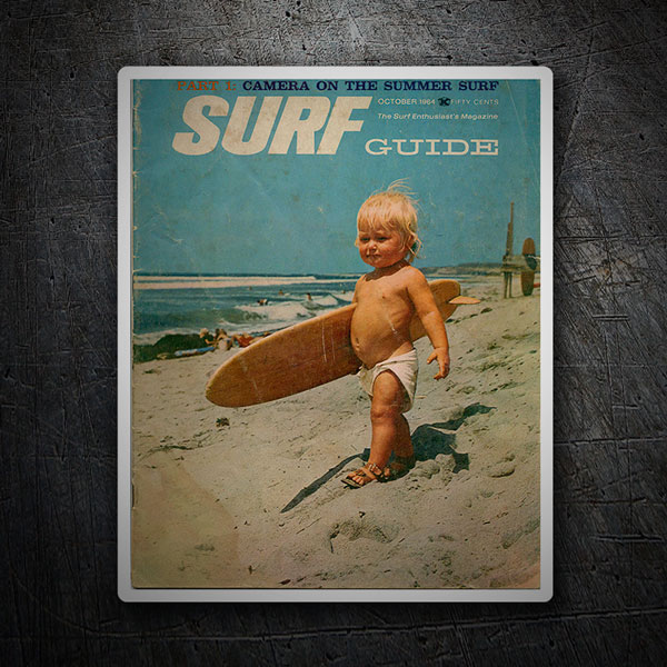 Aufkleber: Surf Guide