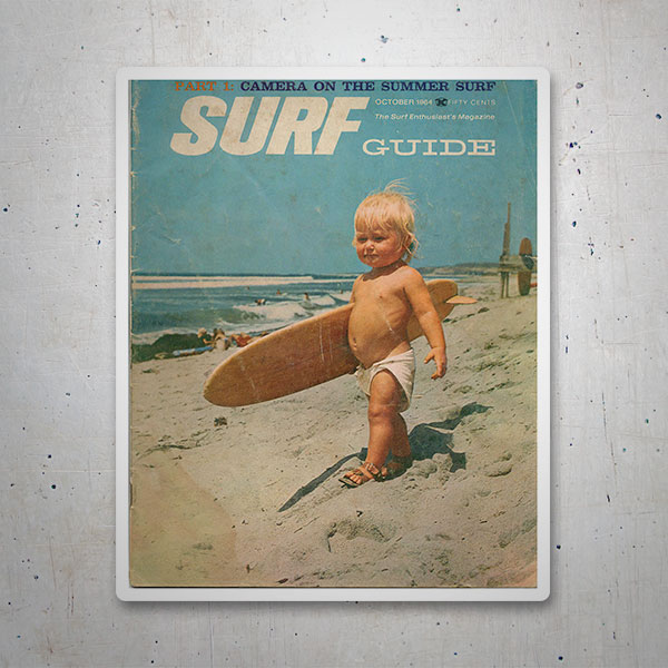 Aufkleber: Surf Guide