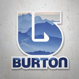Aufkleber: Burton Berge 3