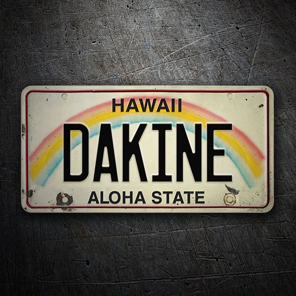 Aufkleber: Dakine Aloha State
