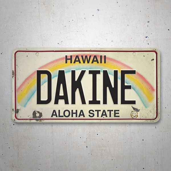 Aufkleber: Dakine Aloha State