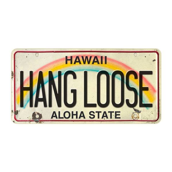 Aufkleber: Hang Loose Aloha State
