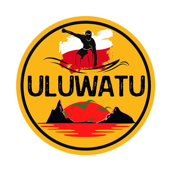 Aufkleber: Uluwatu Surf