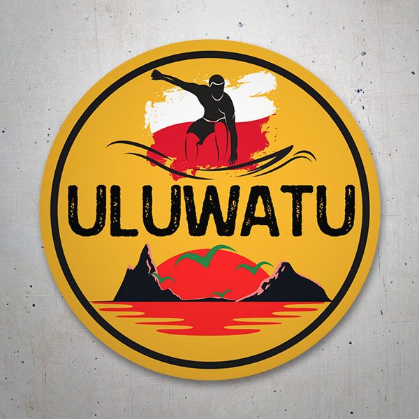 Aufkleber: Uluwatu Surf