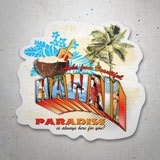 Aufkleber: Hawaii Paradise 3