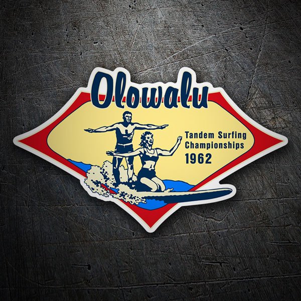 Olowalu Tandem Surfing 1962 1/1