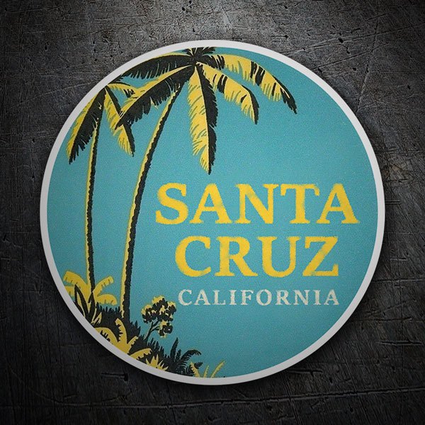 Aufkleber: Santa Cruz California