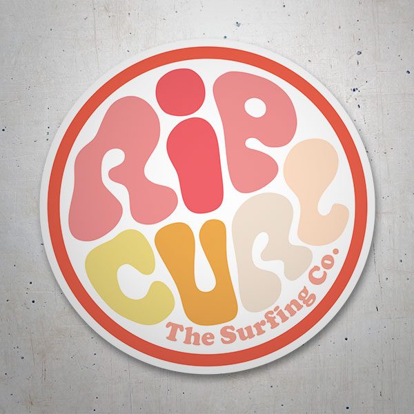 Aufkleber: Rip Curl The Surfing Co