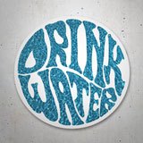 Aufkleber: Drink Water 3