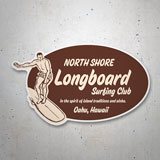 Aufkleber: North Shore Longboard Hawaii 3