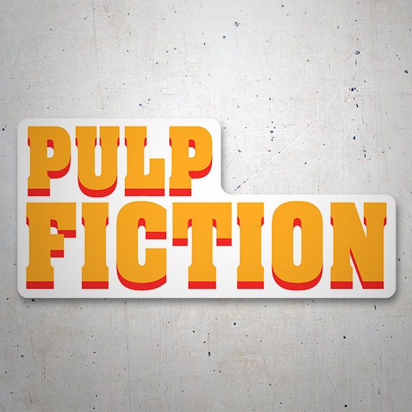 Aufkleber: Pulp Fiction Film