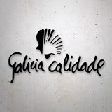 Aufkleber: Galicia Calidade 2