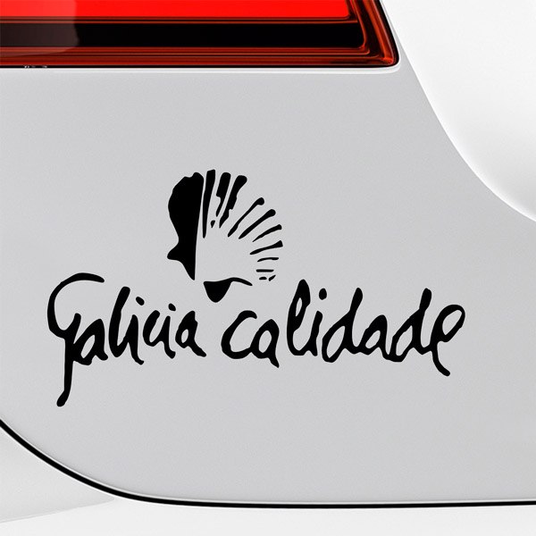 Aufkleber: Galicia Calidade
