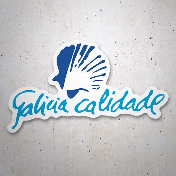 Aufkleber: Galicia Calidade Farbe