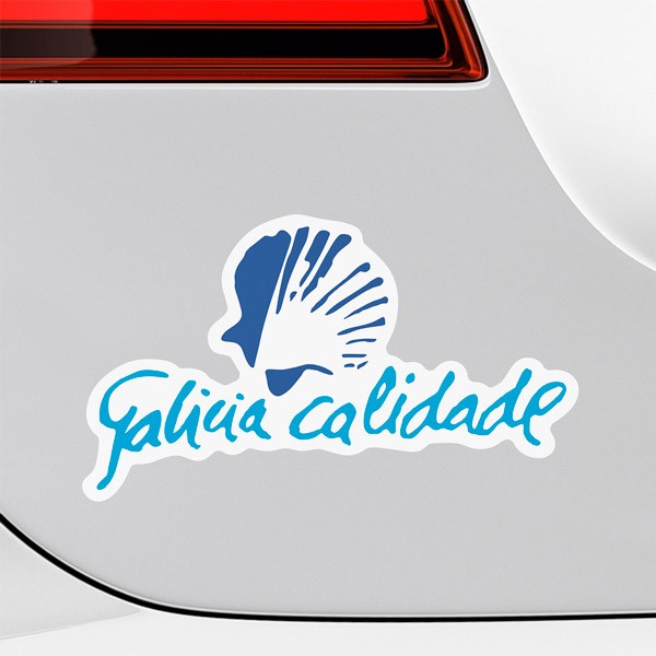 Aufkleber: Galicia Calidade Farbe