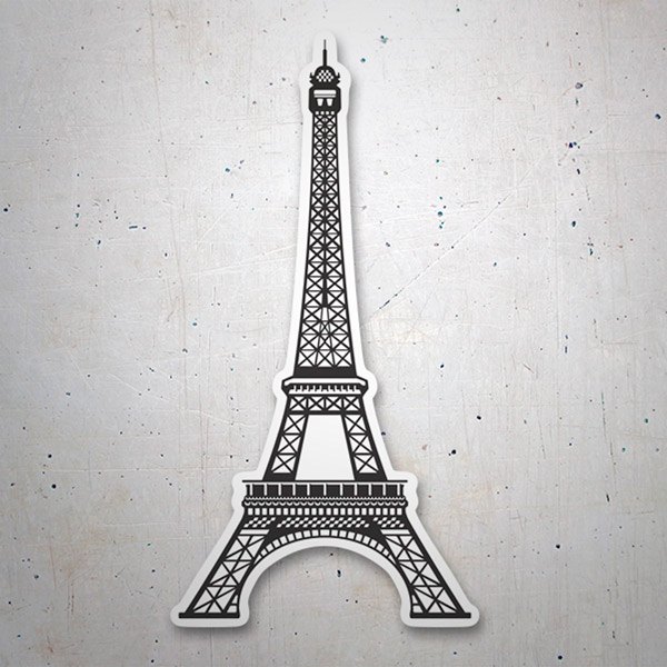 Aufkleber: Eiffelturm in Paris