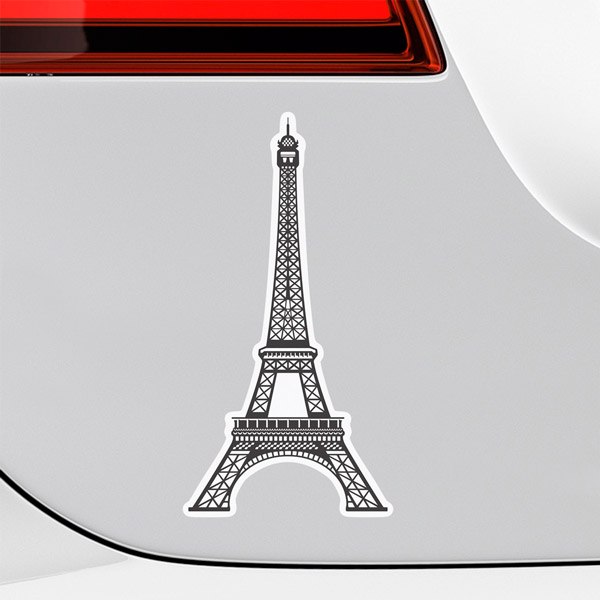 Aufkleber: Eiffelturm in Paris