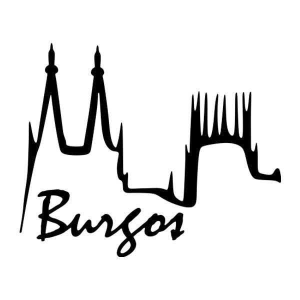 Aufkleber: Kathedrale von Burgos