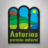 Aufkleber: Asturien, Naturparadies 3