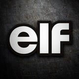 Aufkleber: Öl Elf 4