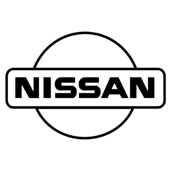 Aufkleber: Nissan Isologo 1990-1992