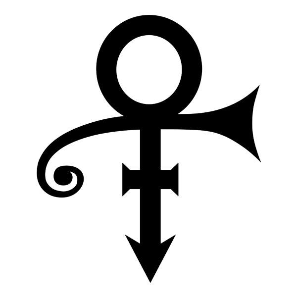 Aufkleber: Prinz, das Symbol