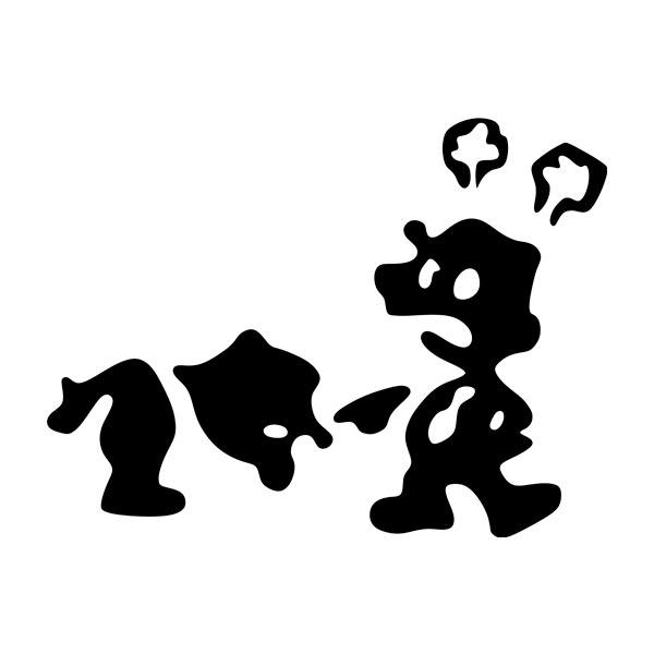 Aufkleber: Mr Game and Watch Arkade