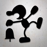 Aufkleber: Mr Game and Watch 2