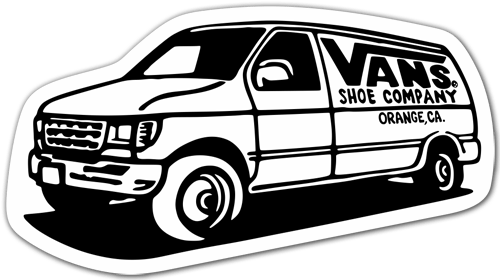 Aufkleber: Vans Van