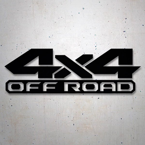 Aufkleber: 4X4 Off Road II