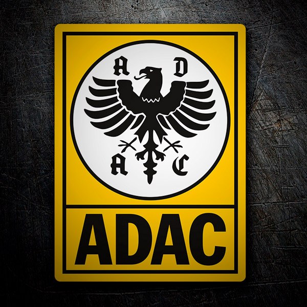 Aufkleber: Deutschland ADAC