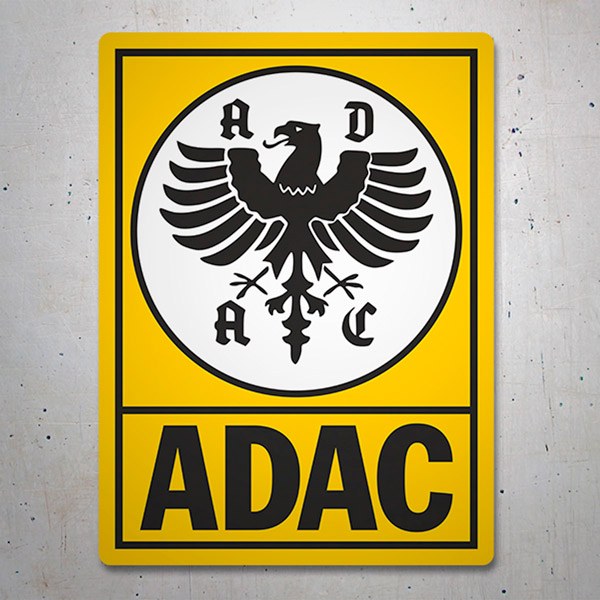 Aufkleber: Deutschland ADAC