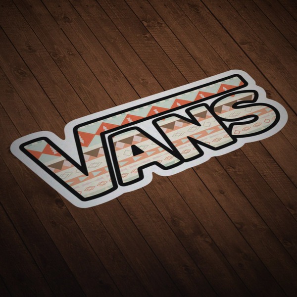 Aufkleber: Vans retro