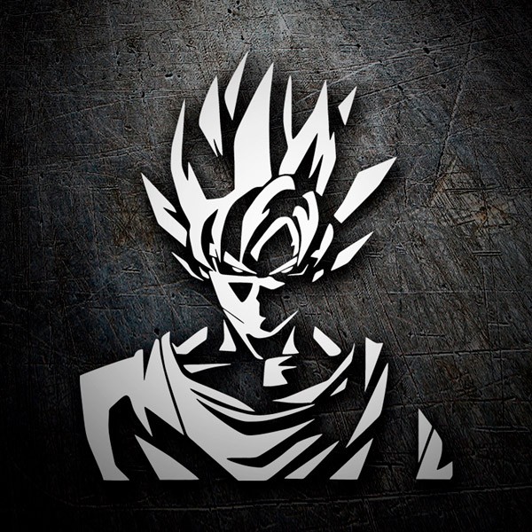 Kinderzimmer Wandtattoo: Dragon Ball Son Goku-Schatten