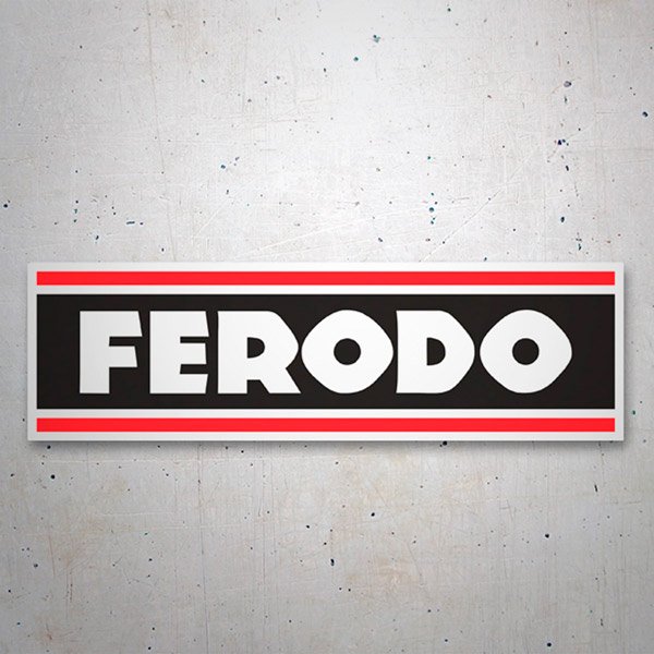 Aufkleber: Ferodo Logo