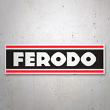 Aufkleber: Ferodo Logo 3