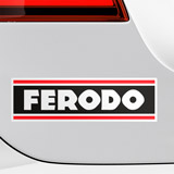 Aufkleber: Ferodo Logo 4