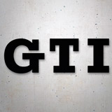 Aufkleber: GTI 2